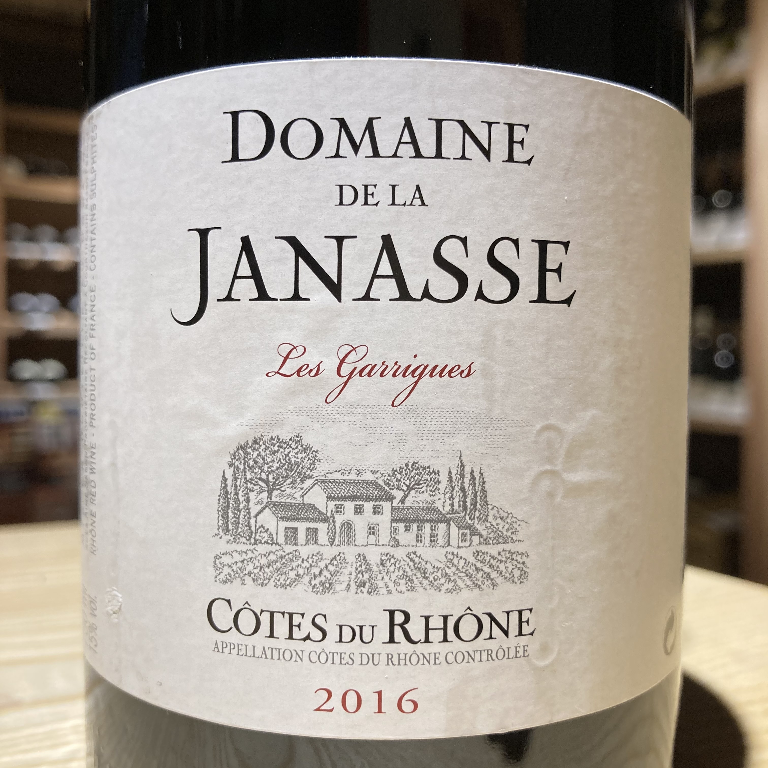 Cotes du Rhone “Les Garrigues” 2016